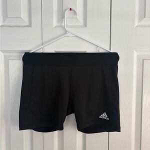 Adidas Women's Black Shorts Spandex